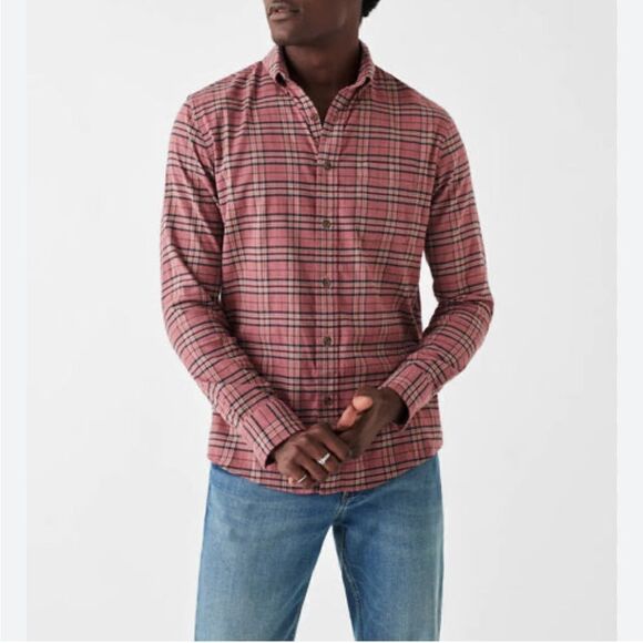 NEW Faherty The Movement Featherweight Flannel Size Small - Picture 1 of 11